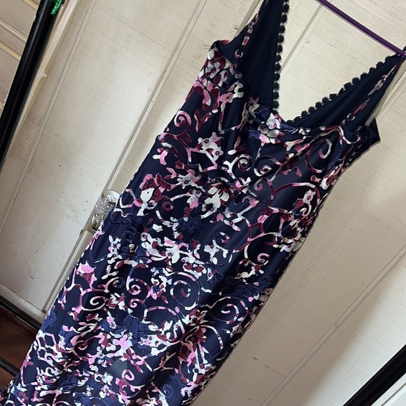 Faux Velvet Romper Dress - Picture 5 of 11